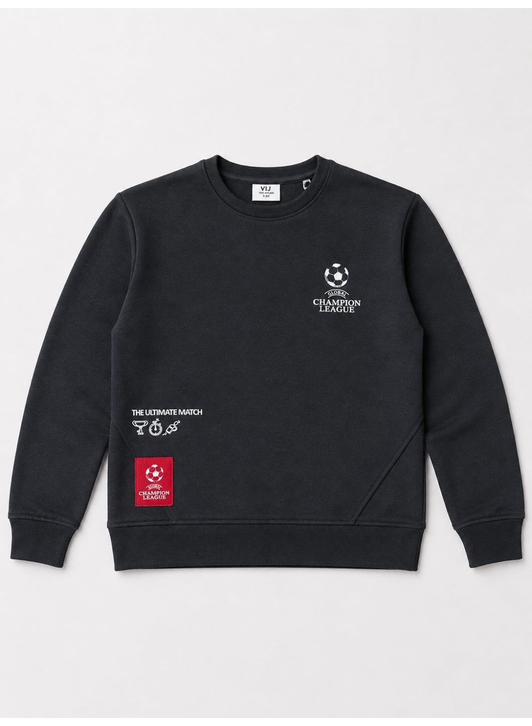 Boys’ Front and Back Graphic Print Pullover
