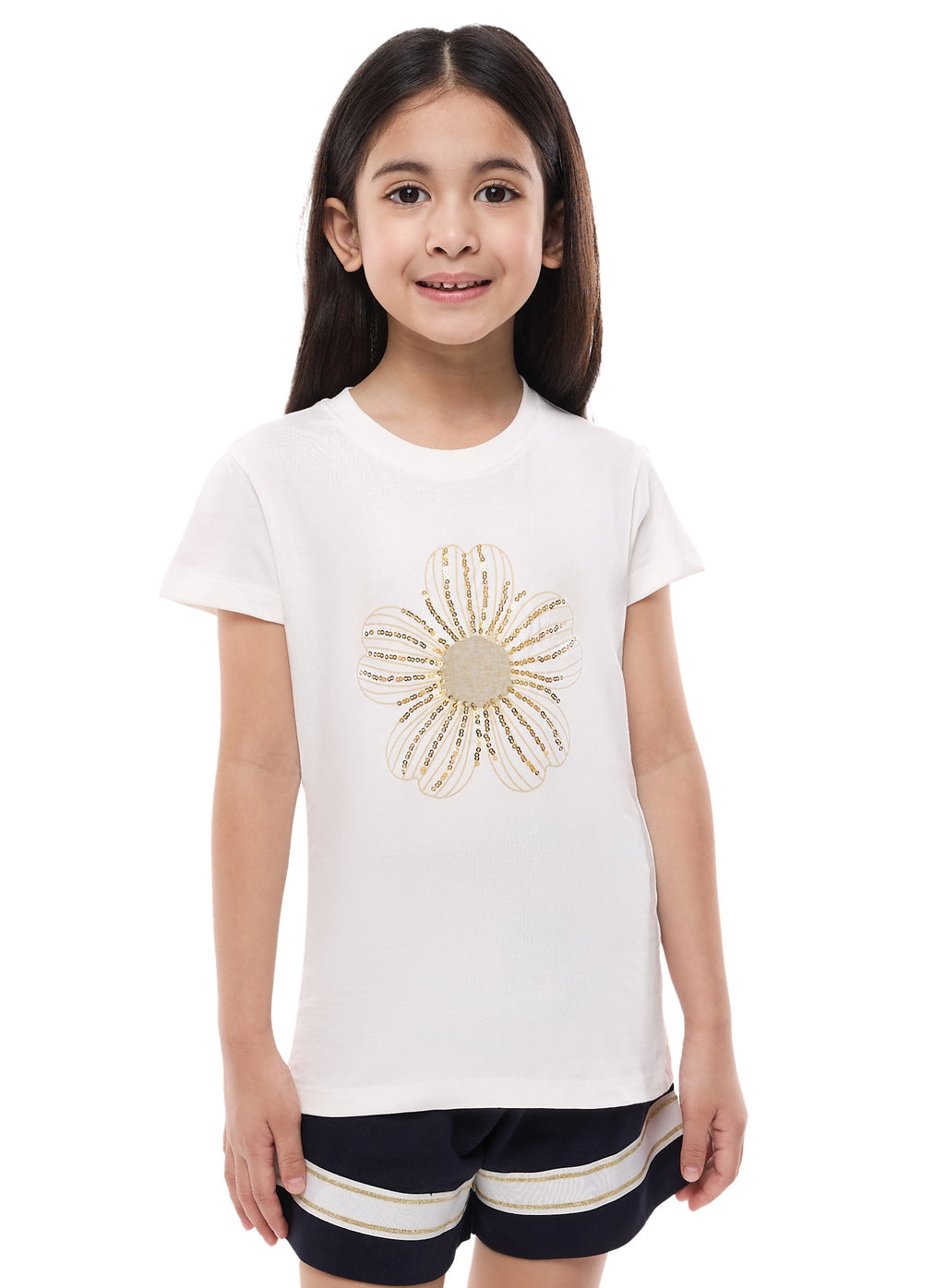 Girls T Shirt Shorts Set
