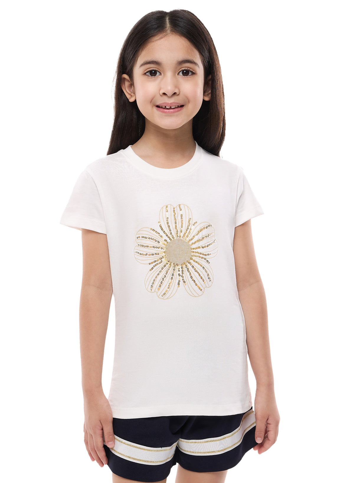 Girls T Shirt Shorts Set