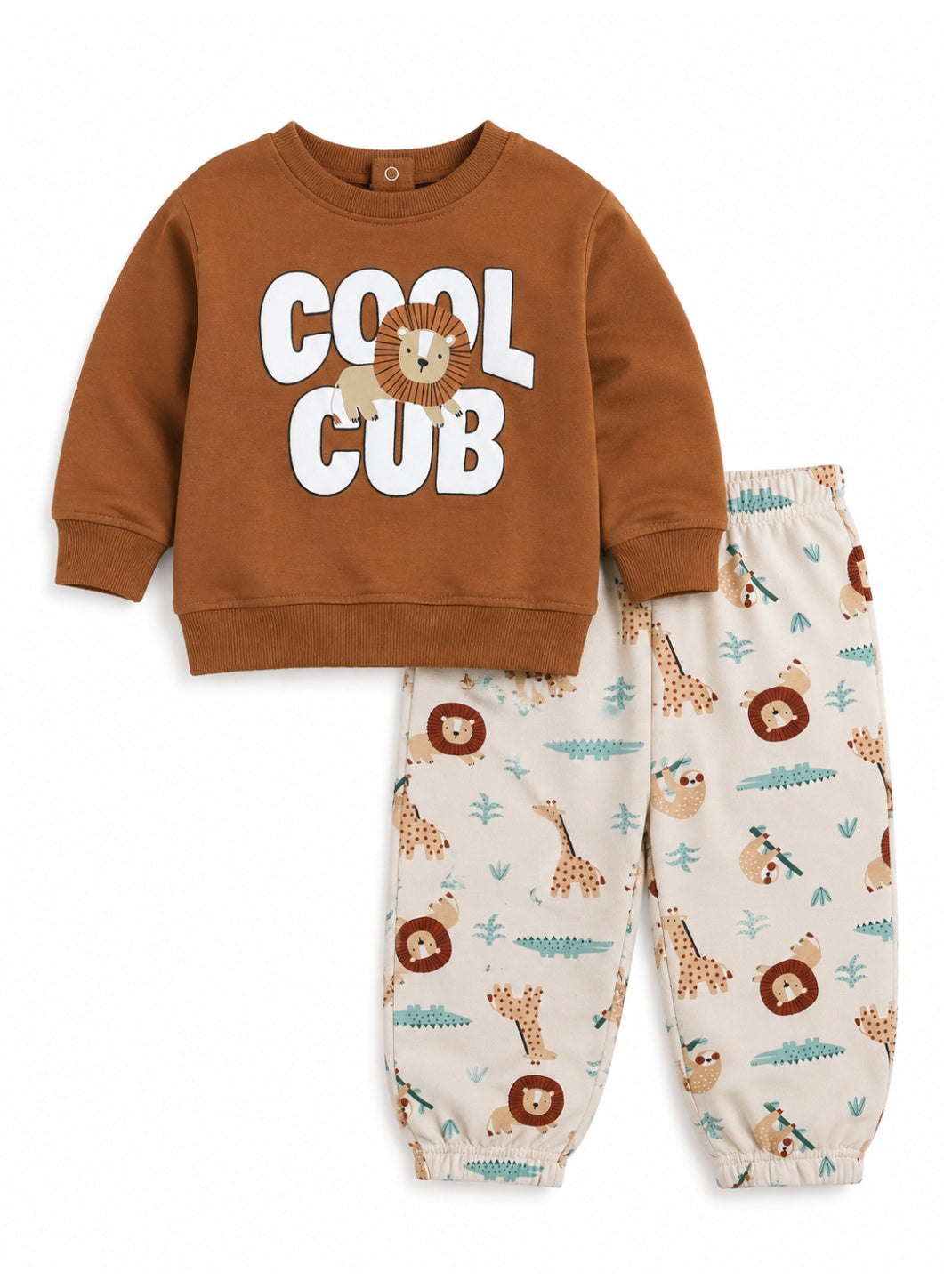 Boys 2-Piece Graphic Sweatshirt & Printed Jogger Pants Set