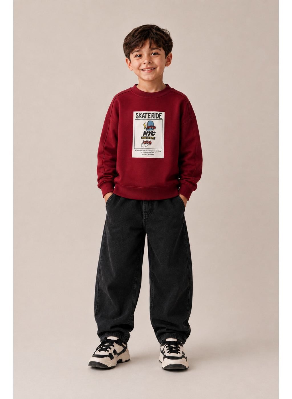 Boys’ Graphic Pullover