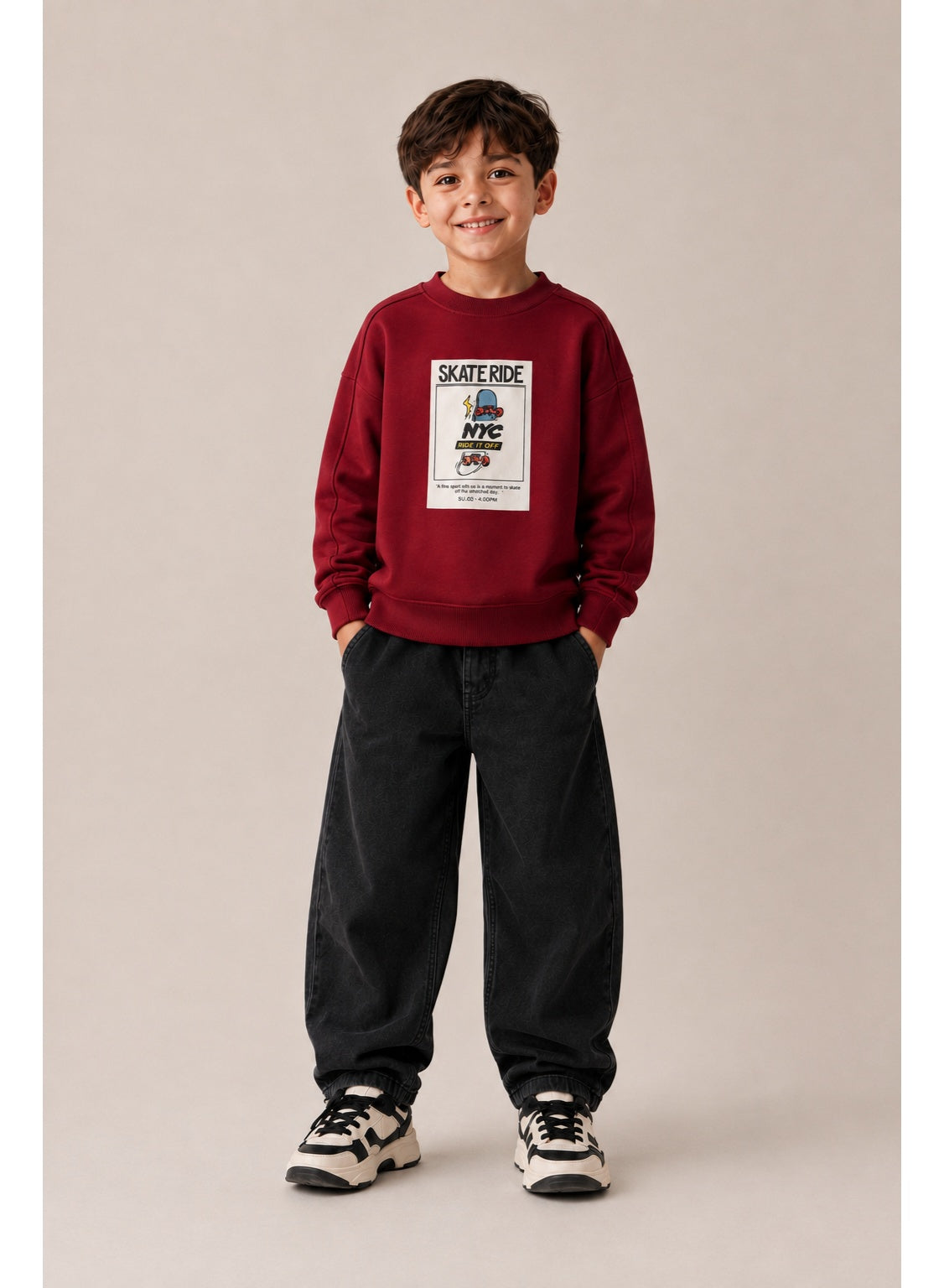 Boys’ Graphic Pullover