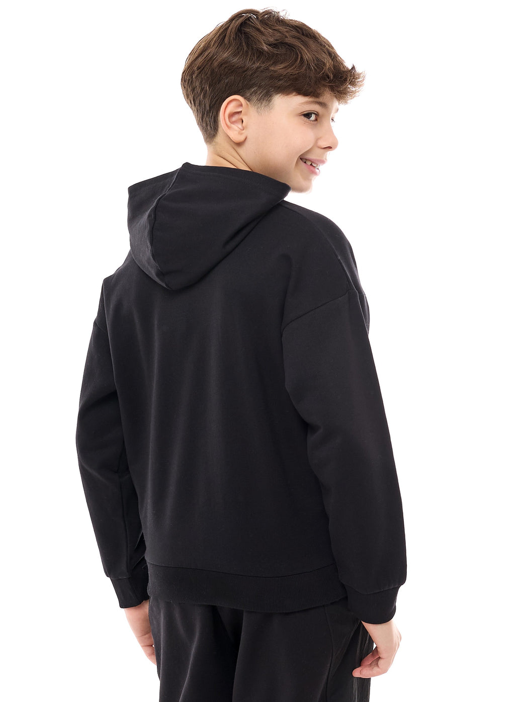 Boys' Hoodie - Graphic Print On Chest