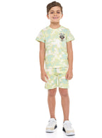 Victor And Jane Boys' 2Pc Set “ "Keep The Waves Below" All Over Print