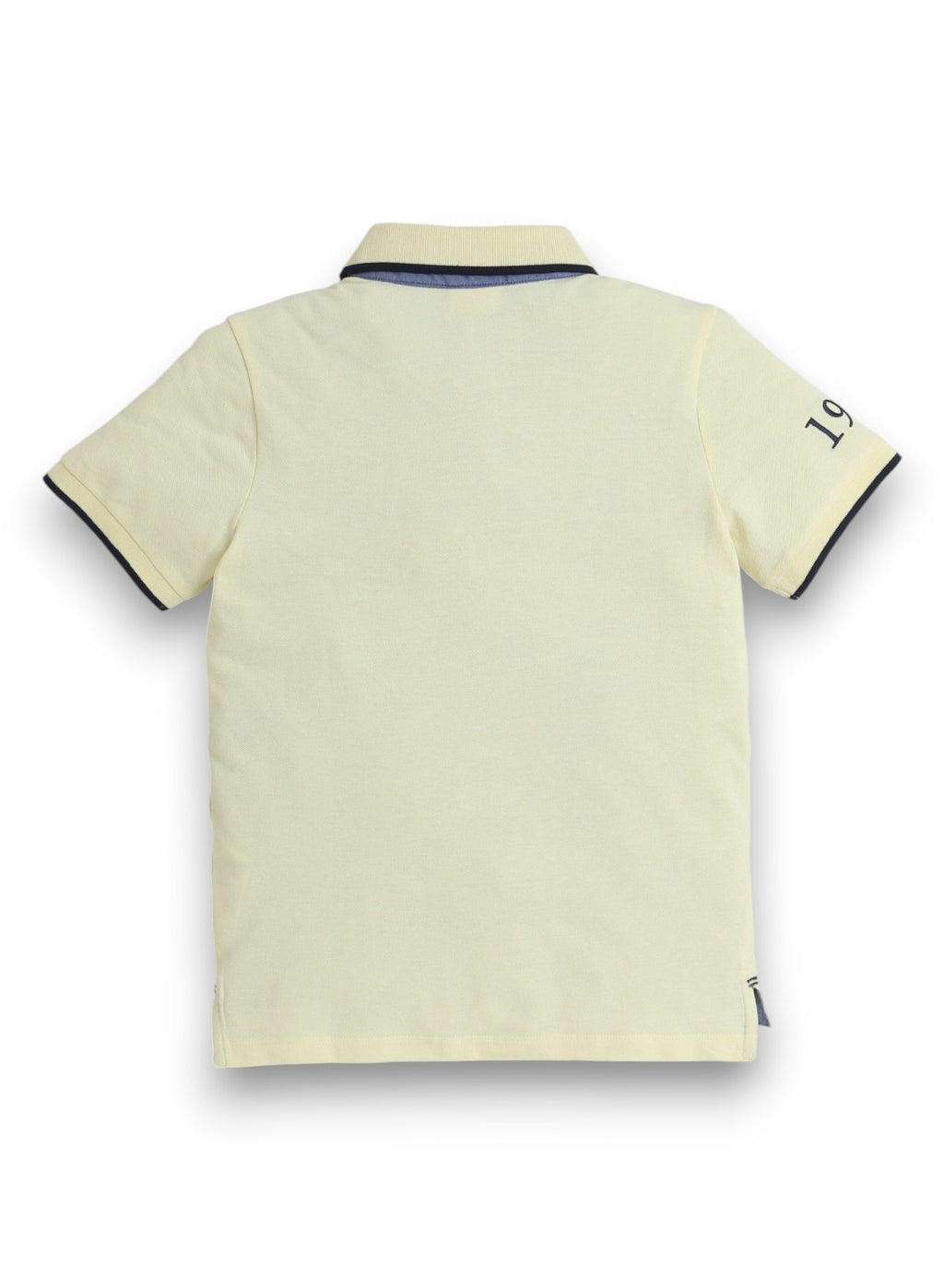 Victor & Jane Senior Boys' Polo T-Shirt “  Embroidered Label Detail