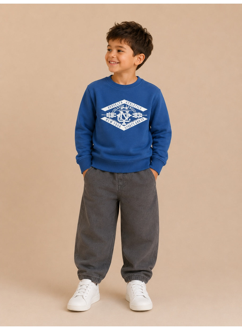 Boys’ Graphic Pullover