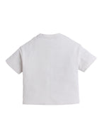 Junior Boys Textured Cotton T-Shirt