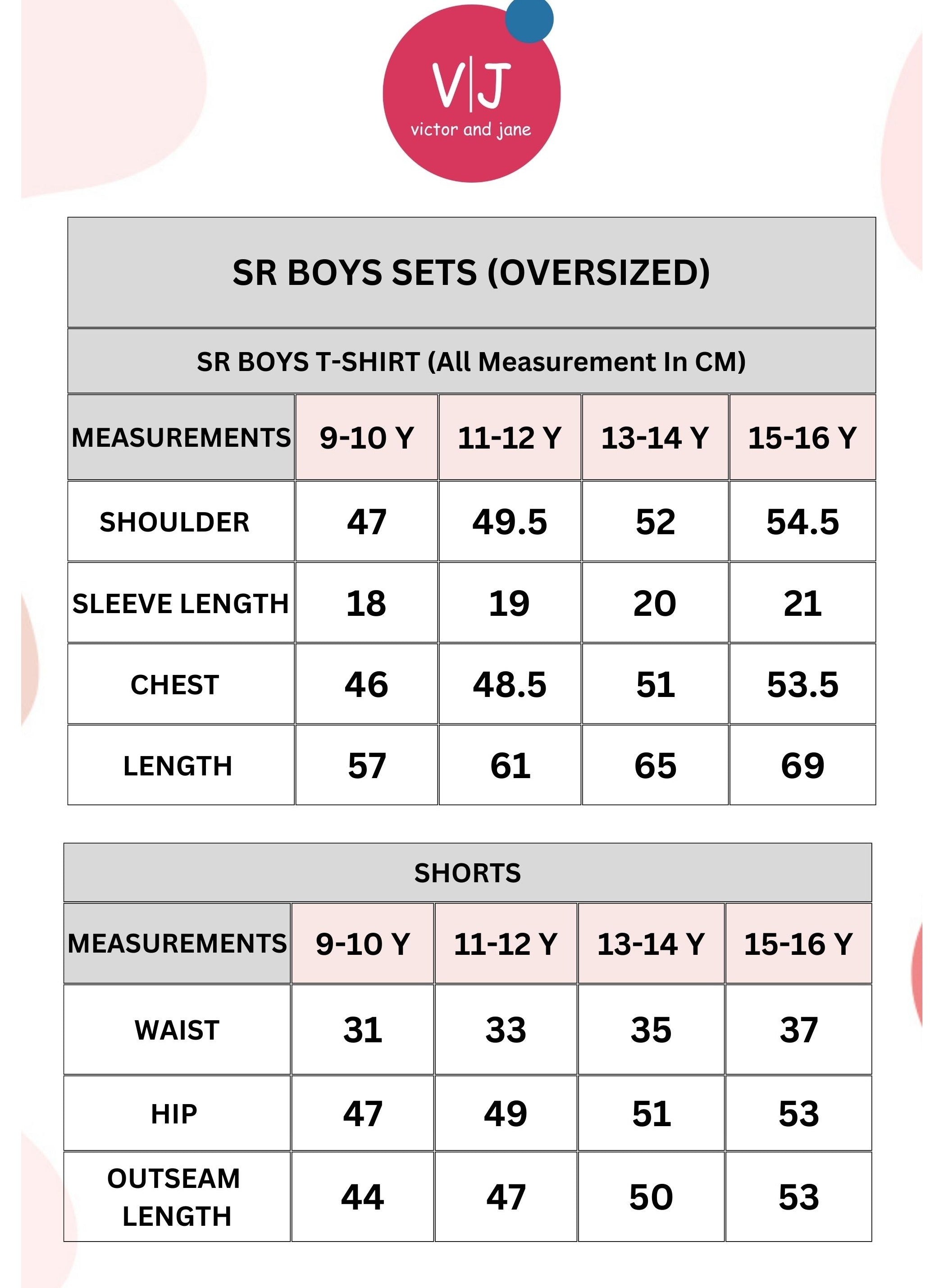 Victor And Jane Sr Boys' Jacquard Set “ Striped Design With Textured Material, Ready-To-Move Coordinated Match Sets