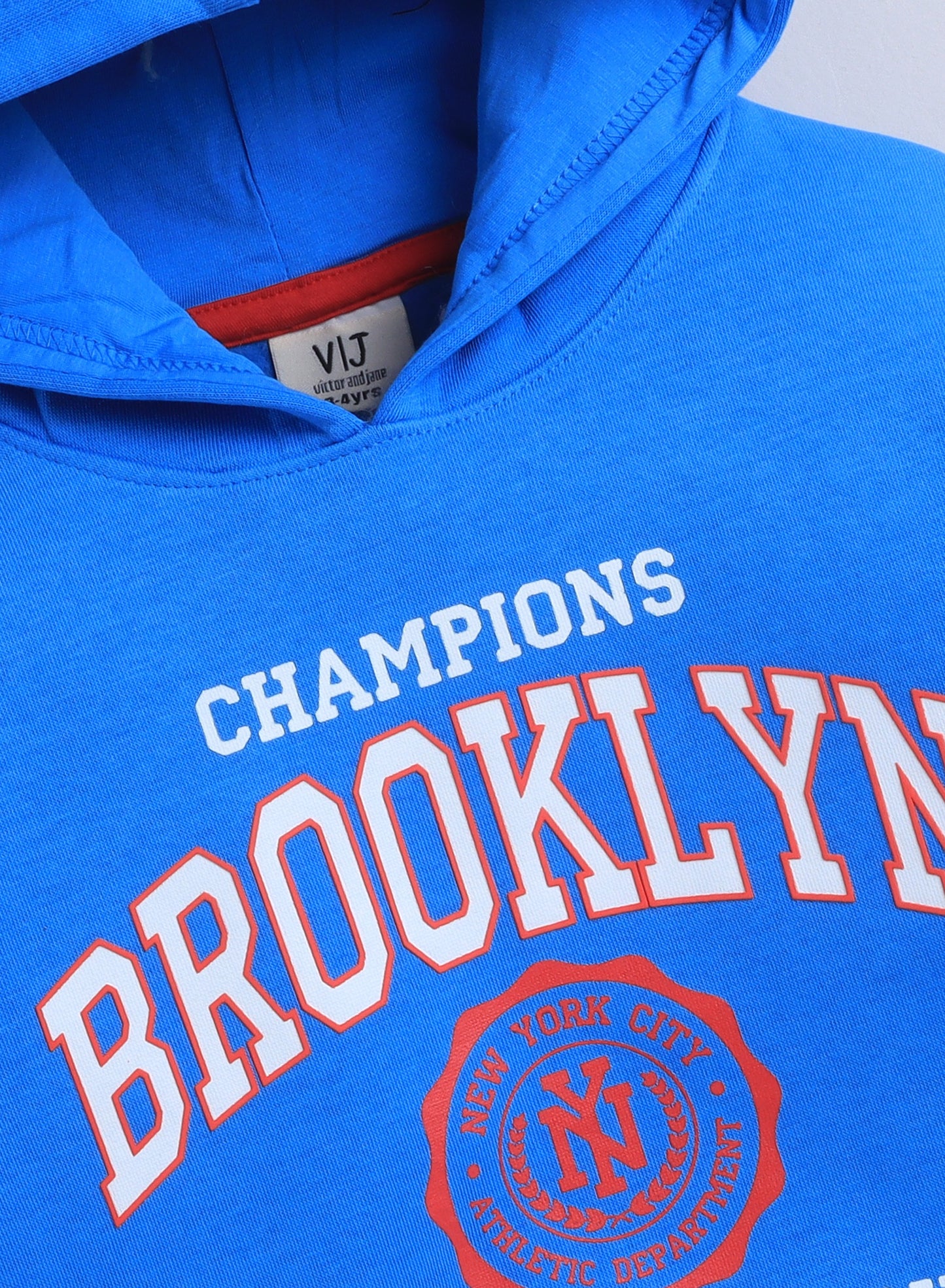 Boys' Blue Brooklyn College Hoodie