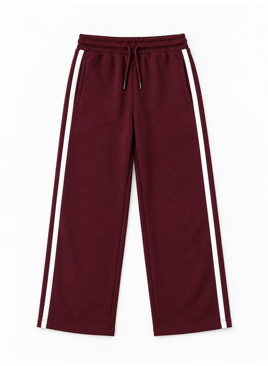 Girls Raglan Sleeve Sweatshirt and Wide Leg Pants Set