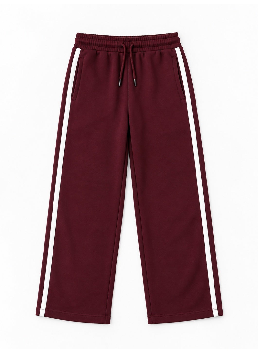 Girls Raglan Sleeve Sweatshirt and Wide Leg Pants Set