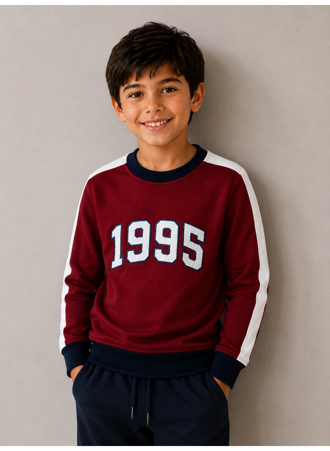 Boys’ Cut & Sew Graphic Pullover