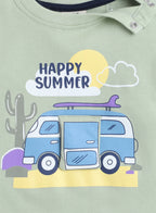 2Pc T Shirt Shorts Set