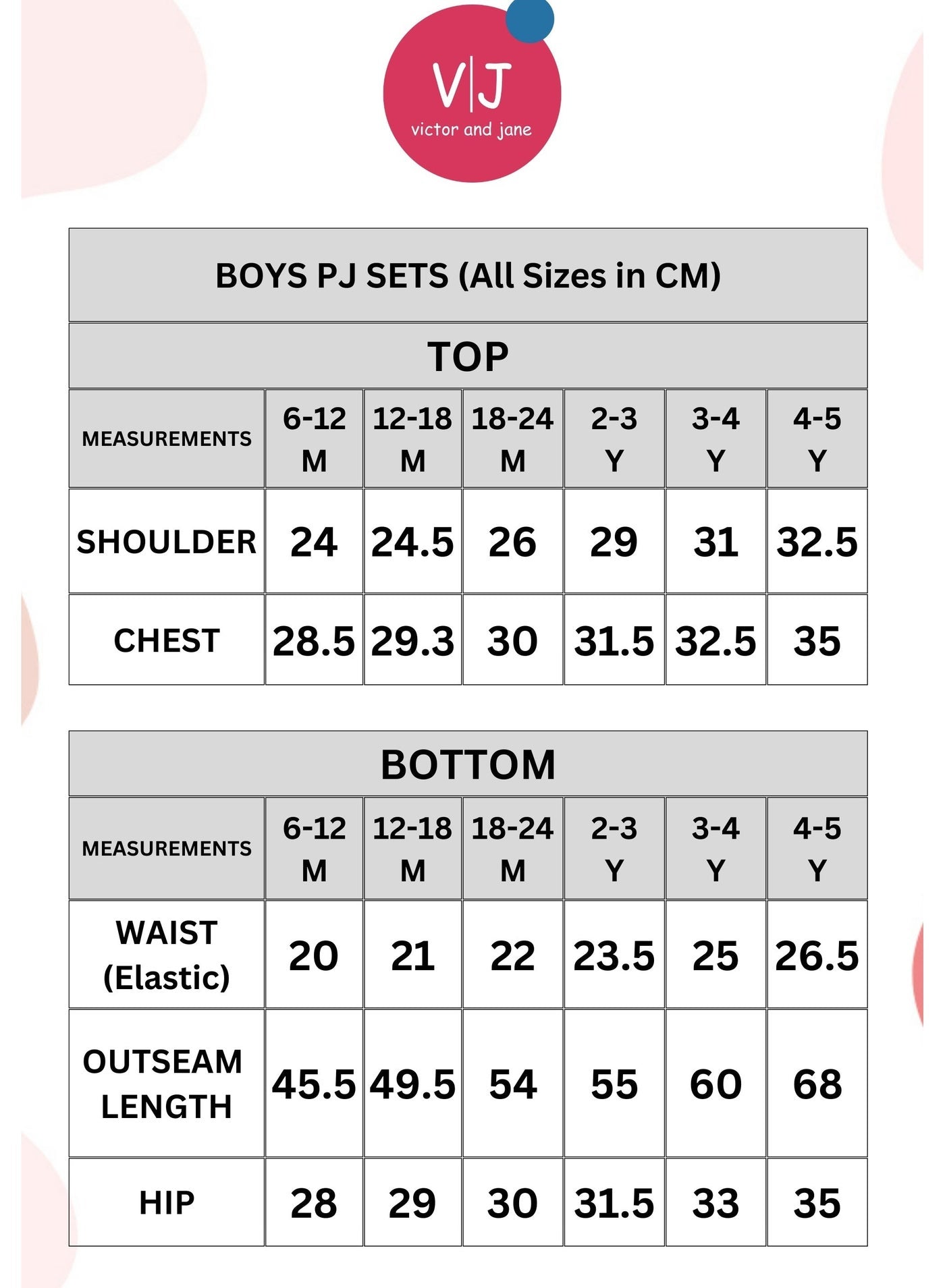 Victor and Jane - All-Over Printed T-shirt and Pyjama Set