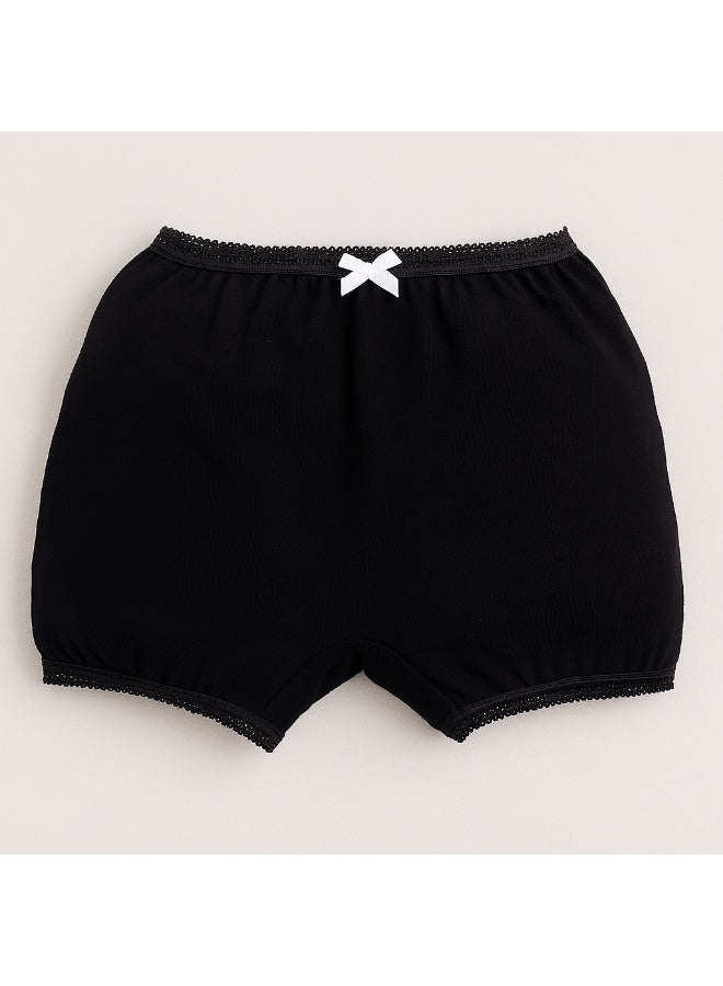 3-Piece Bloomers Set For Baby Girls “ Cotton Essentials