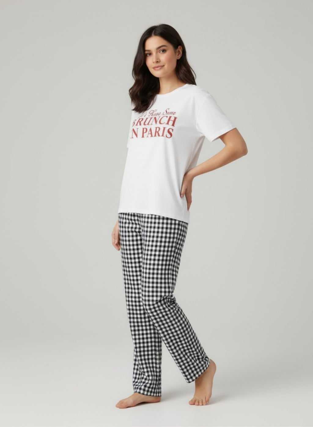 Graphic Pyjama Set