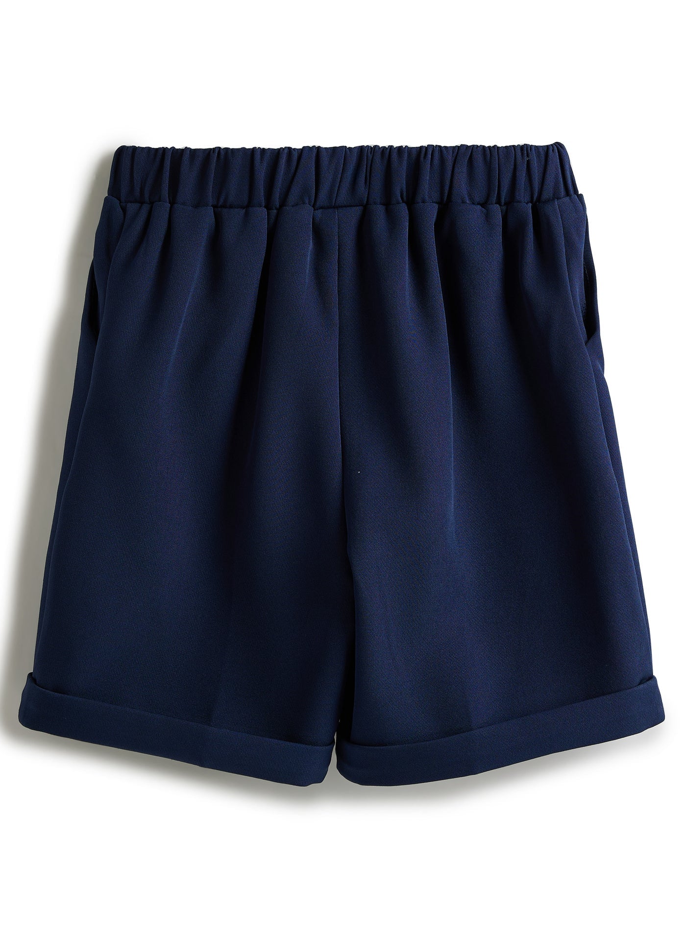 Blue Waistcoat And Short Set With Shirt And Bow Tie