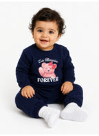 Girls 2-Piece Graphic Sweatshirt & Jogger Pants Set