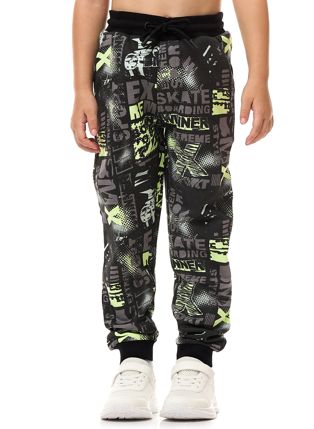 Boys' 2-Piece Printed Sweatshirt And Jogger Set