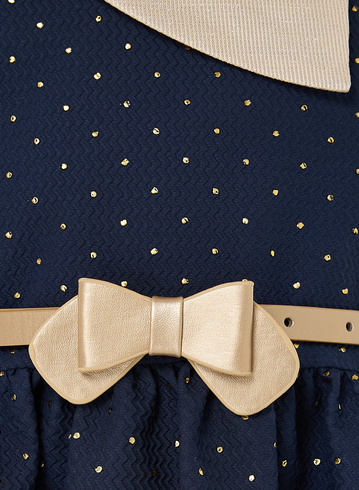 Chic Gold Lapel