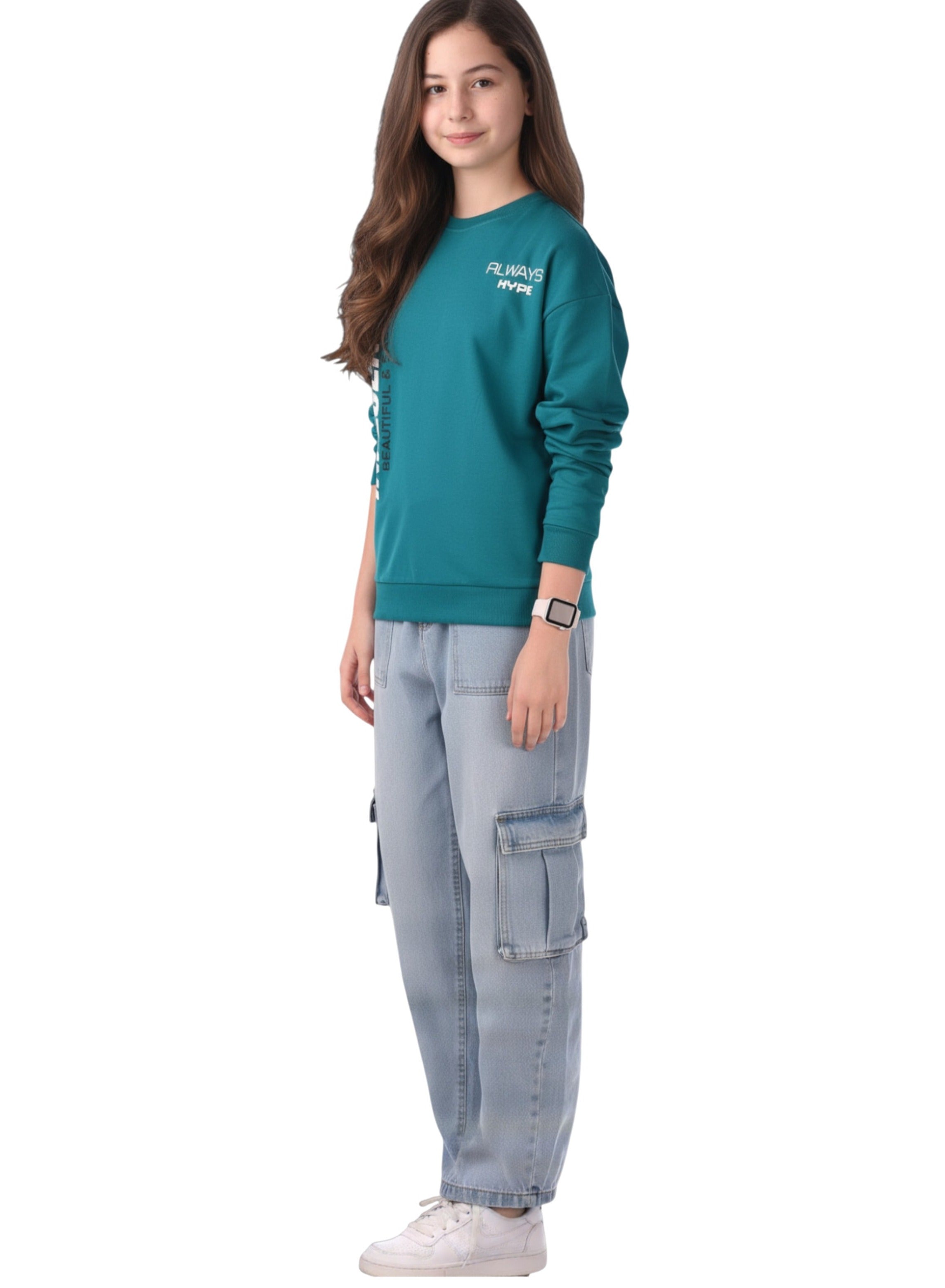 Graphic Printed Comfy Fit Pullover
