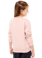 Graphic And Glitter Printed Sweatshirt