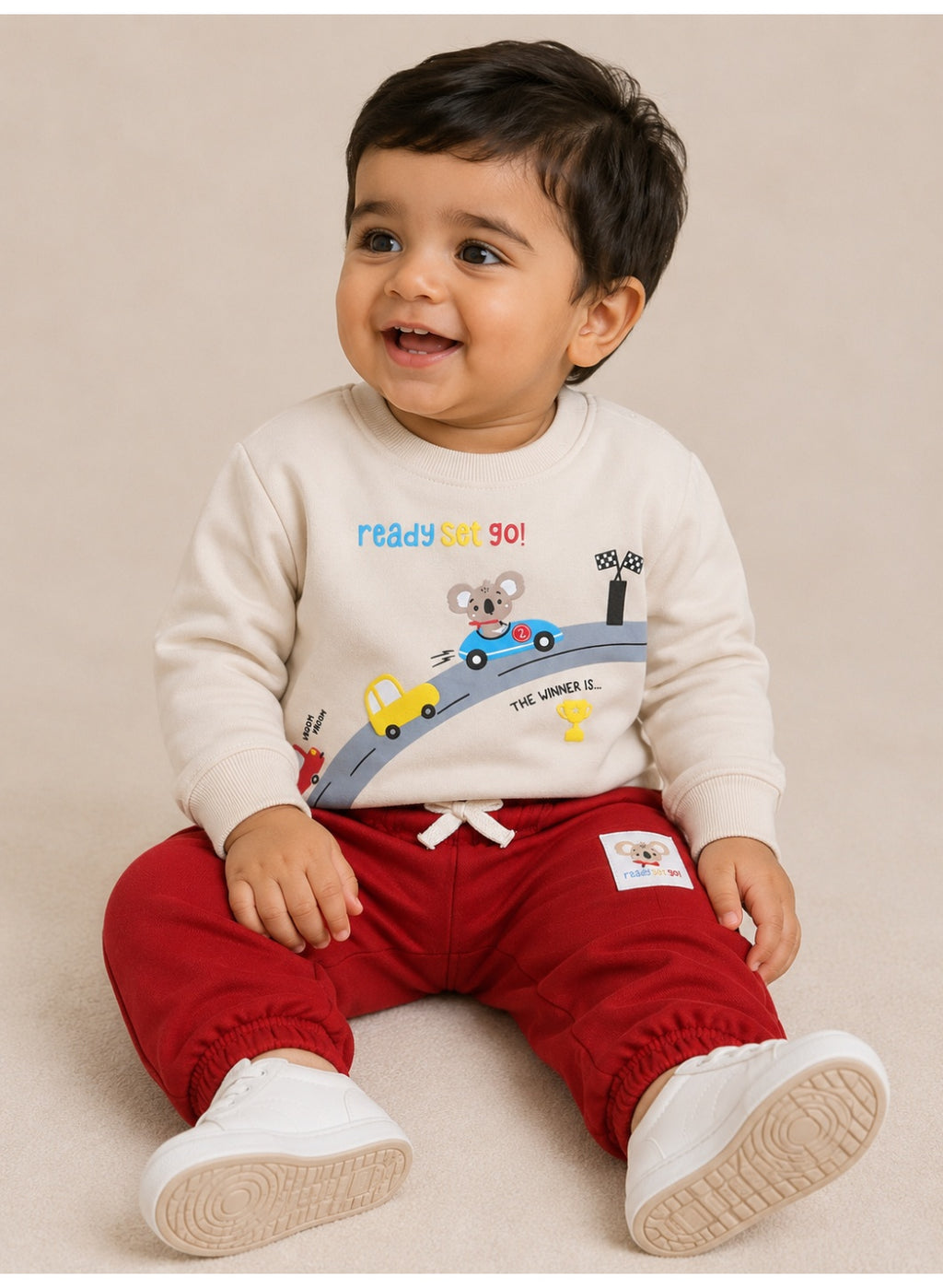 Boys 2-Piece Graphic Sweatshirt & Jogger Pants Set
