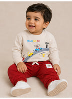 Boys 2-Piece Graphic Sweatshirt & Jogger Pants Set