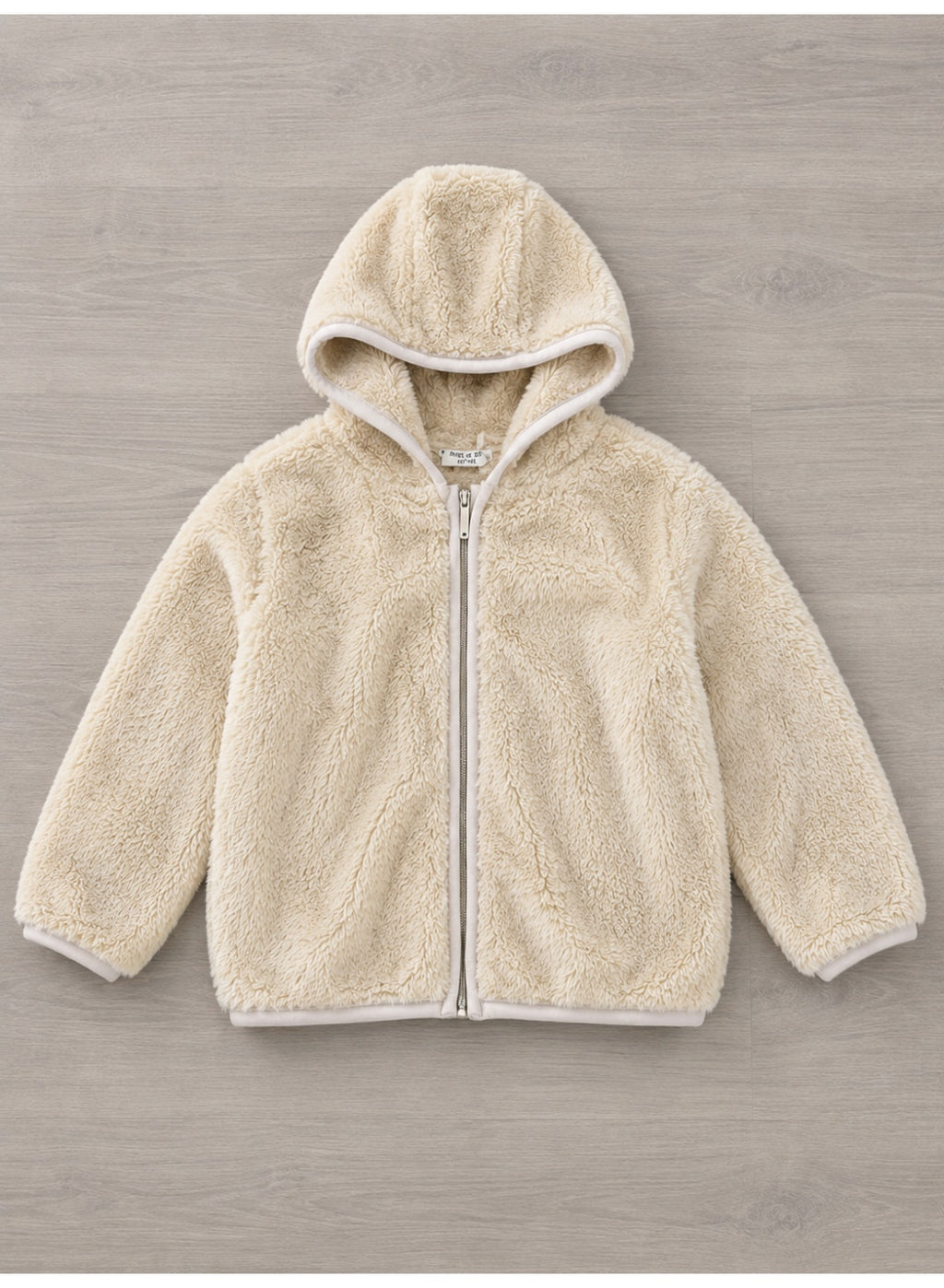 Girls Full Zip Hoodie Jacket (Faux Fur)