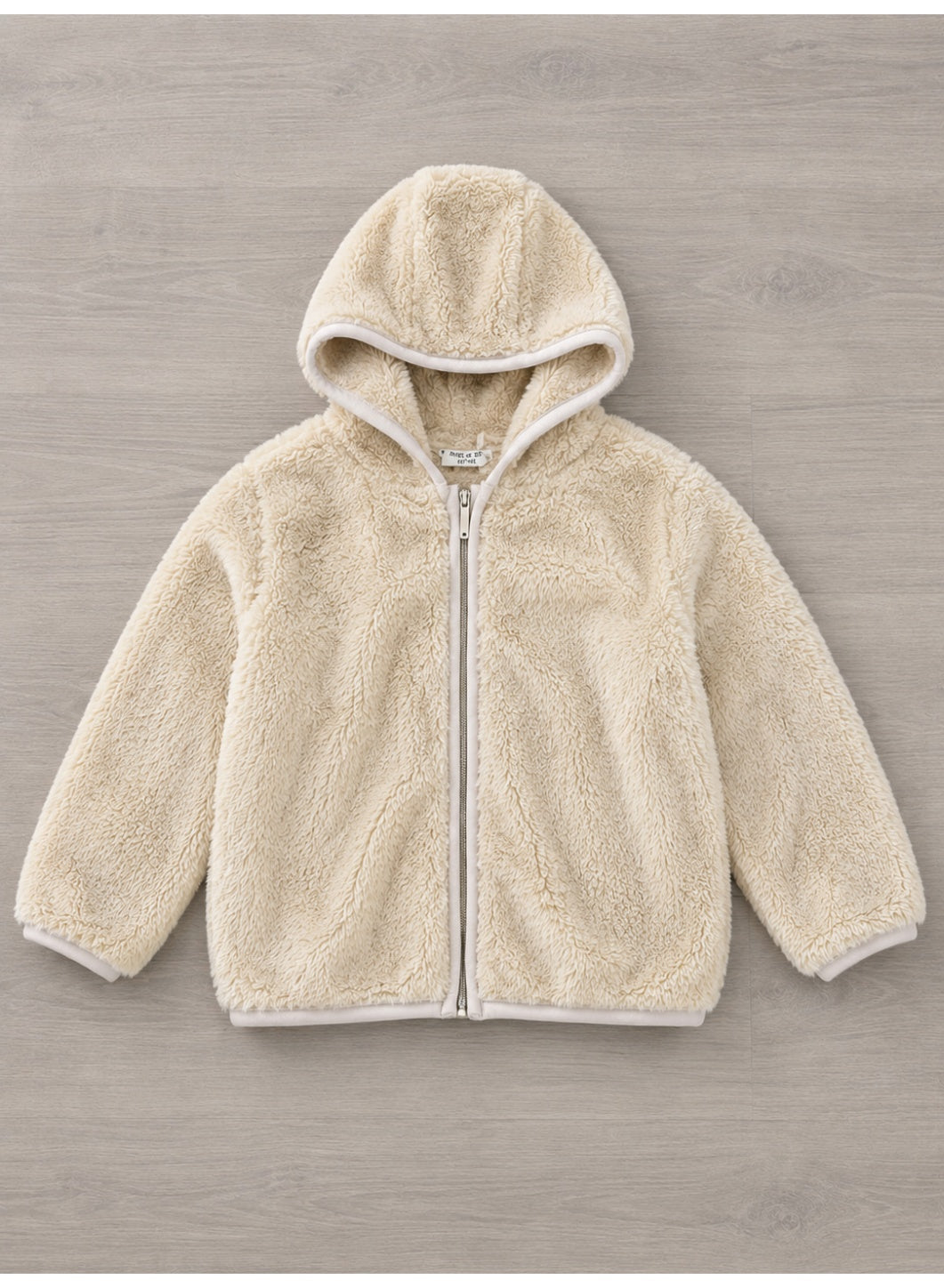 Girls Full Zip Hoodie Jacket (Faux Fur)