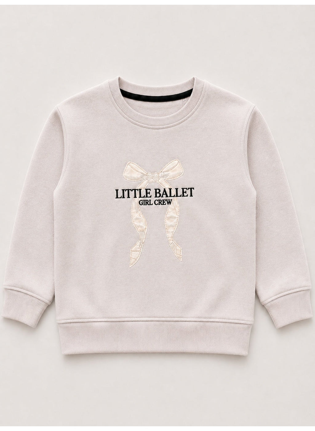Girls "Little Ballet" Embroidery Pullover