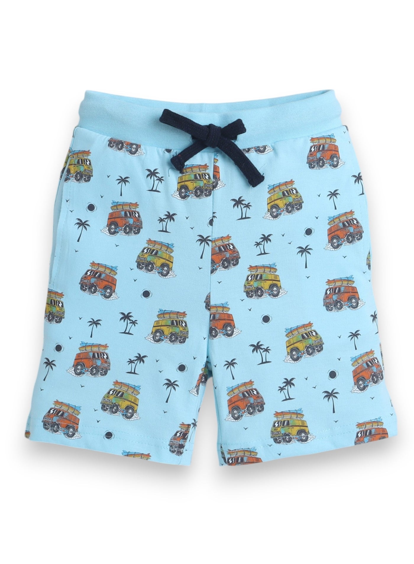 Victor And Jane - Printed T-Shirt And All-Over Printed Shorts Pyjama Set