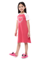 Victor And Jane Girls' Pj Dress “ Soft And Cozy Sleep Dress For Kids