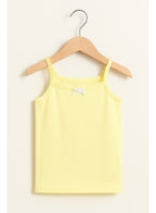3-Pack Girls' Cotton Camisoles “ Pastel Spaghetti Strap Essentials