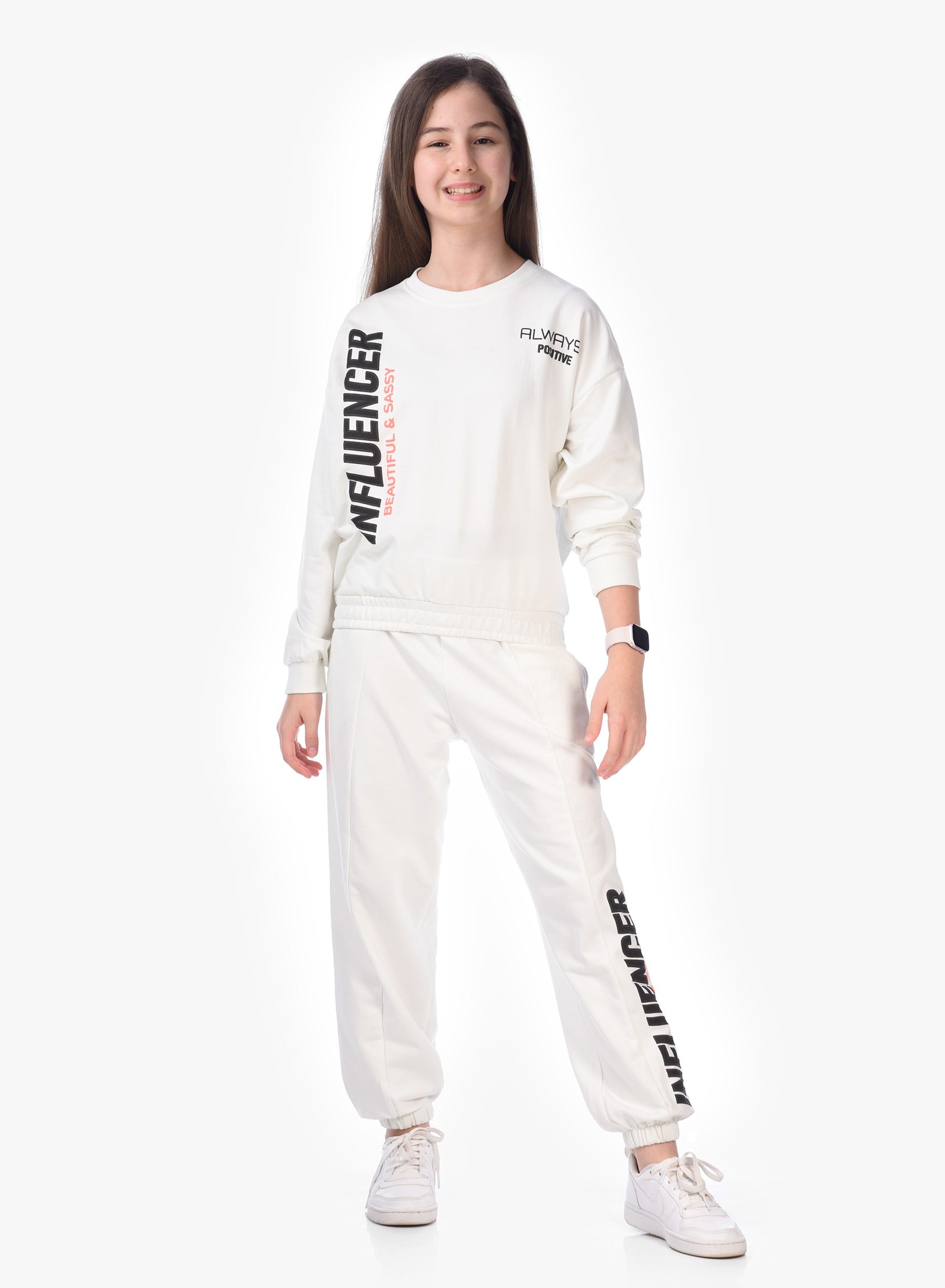 Stylish Sweatshirt With Matching Joggers Comfy Fit