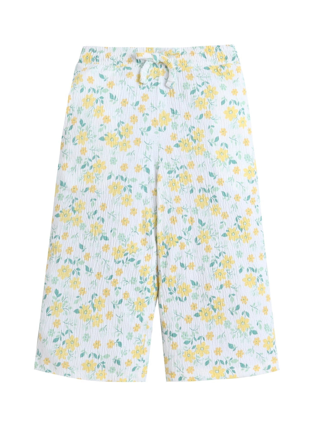 Girls Floral Pants Top Set