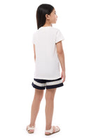 Girls T Shirt Shorts Set