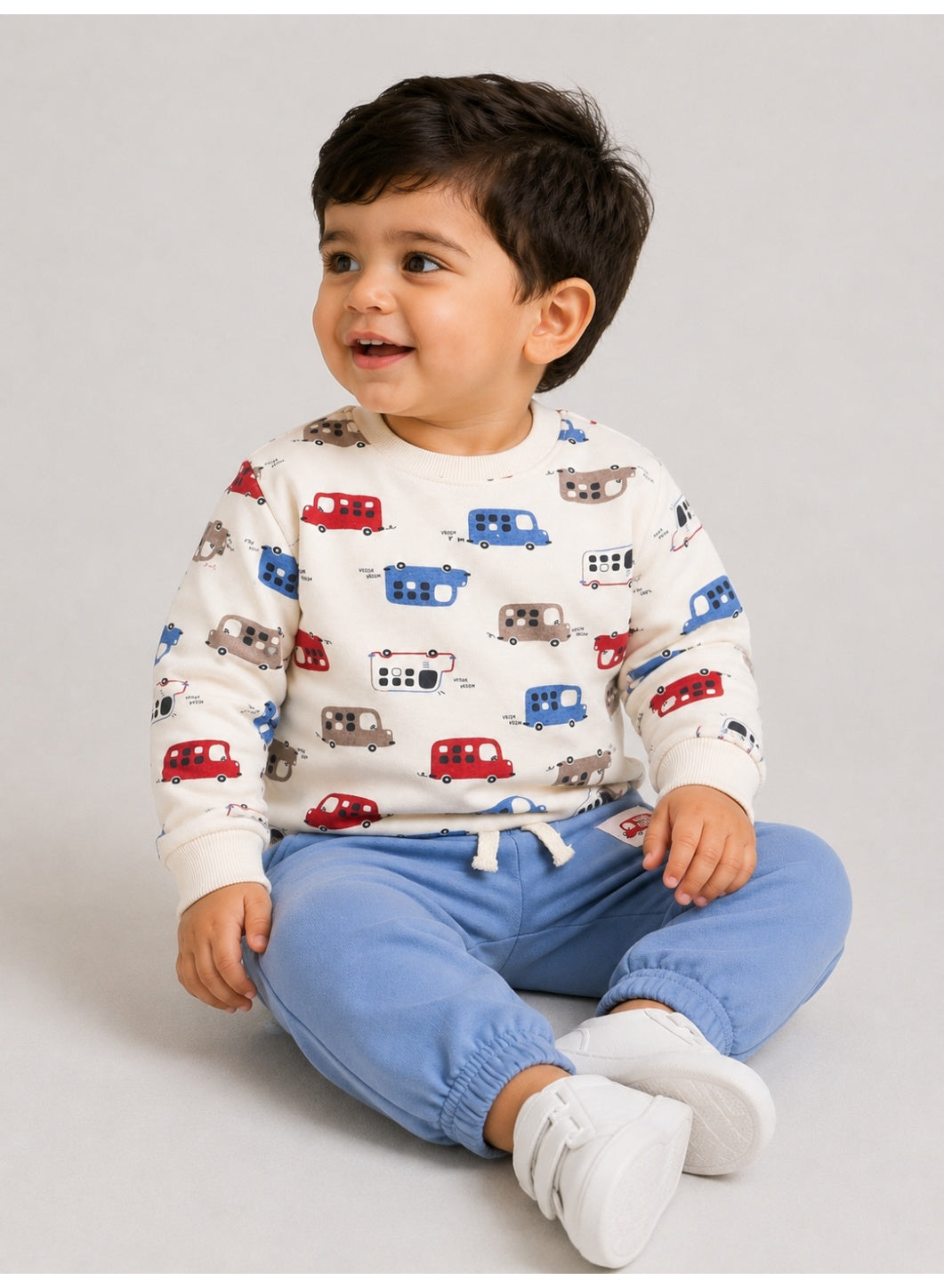 Boys 2-Piece Printed Sweatshirt & Jogger Pants Set