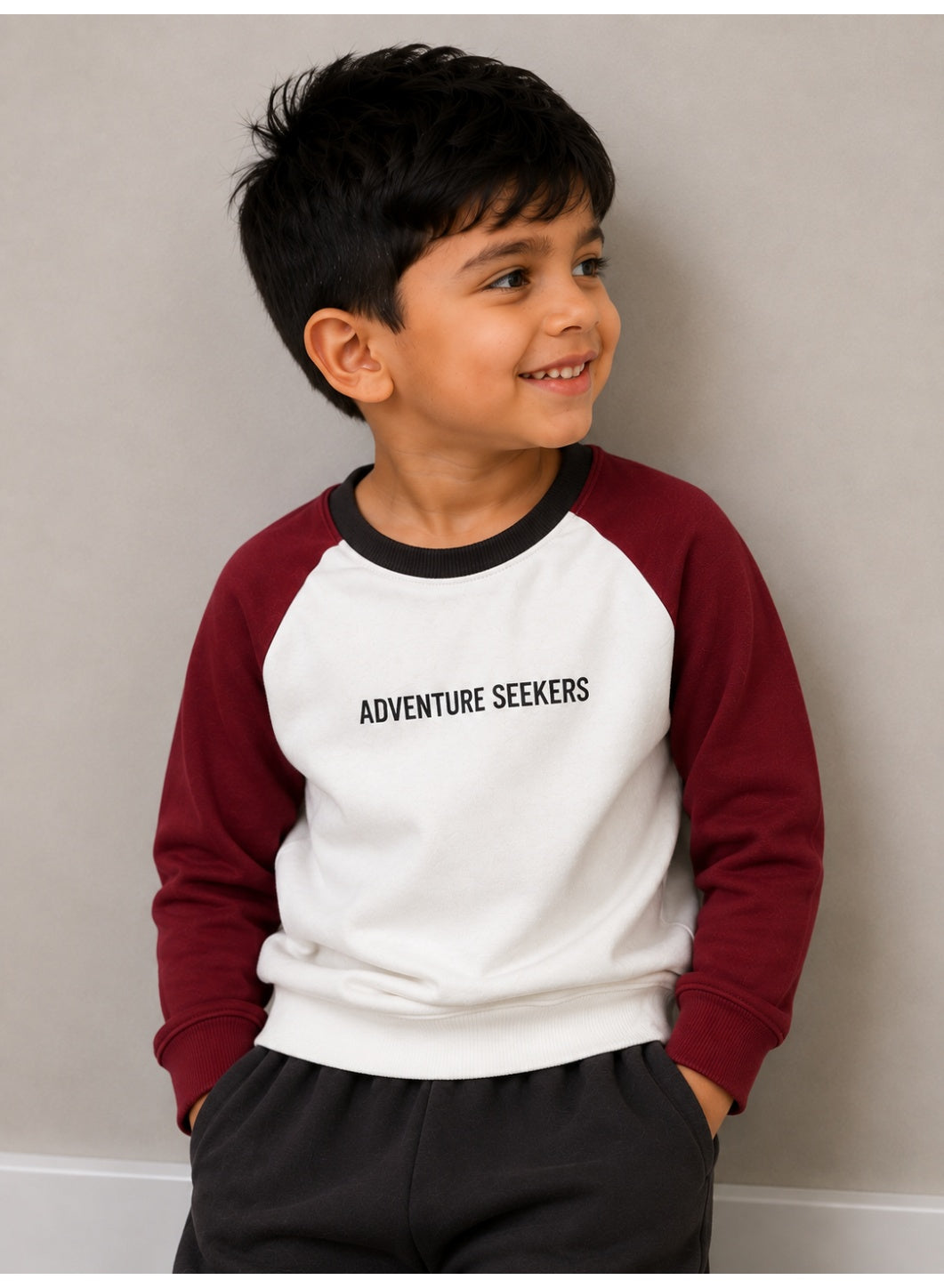 Boys’ Graphic Sweatshirt and Jogger Set