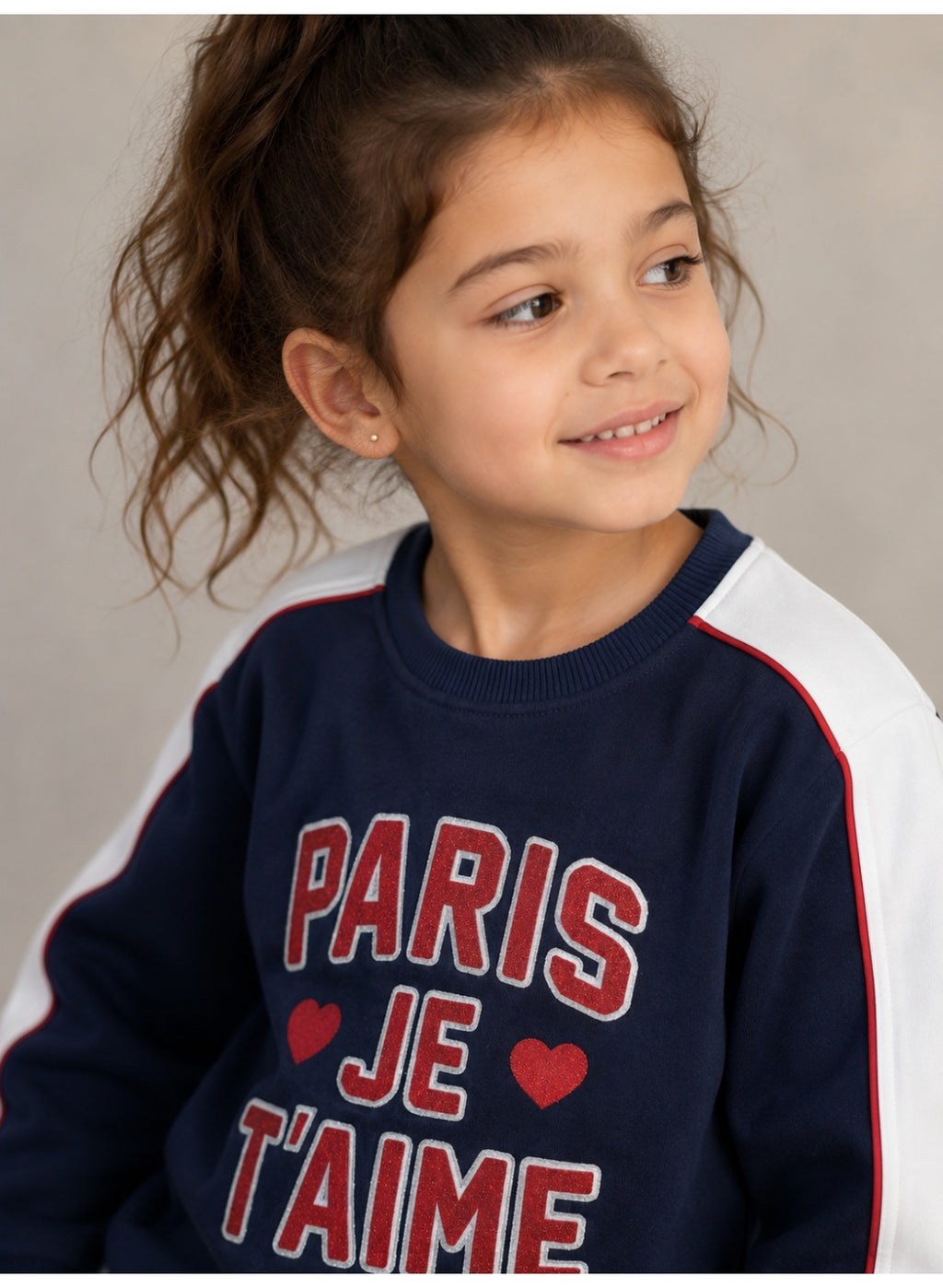 Girls Paris Graphic Pullover