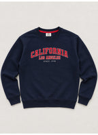 Girls "California- Los Angeles" Text Print Pullover