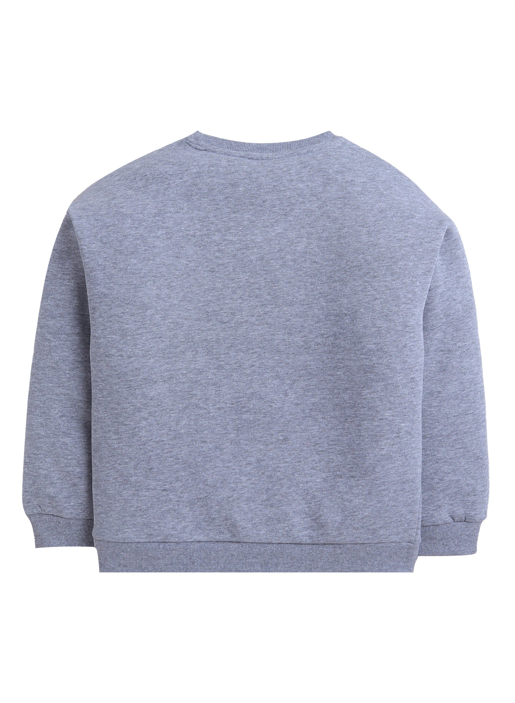 Boys' Grey Œnew York” Printed Sweatshirt