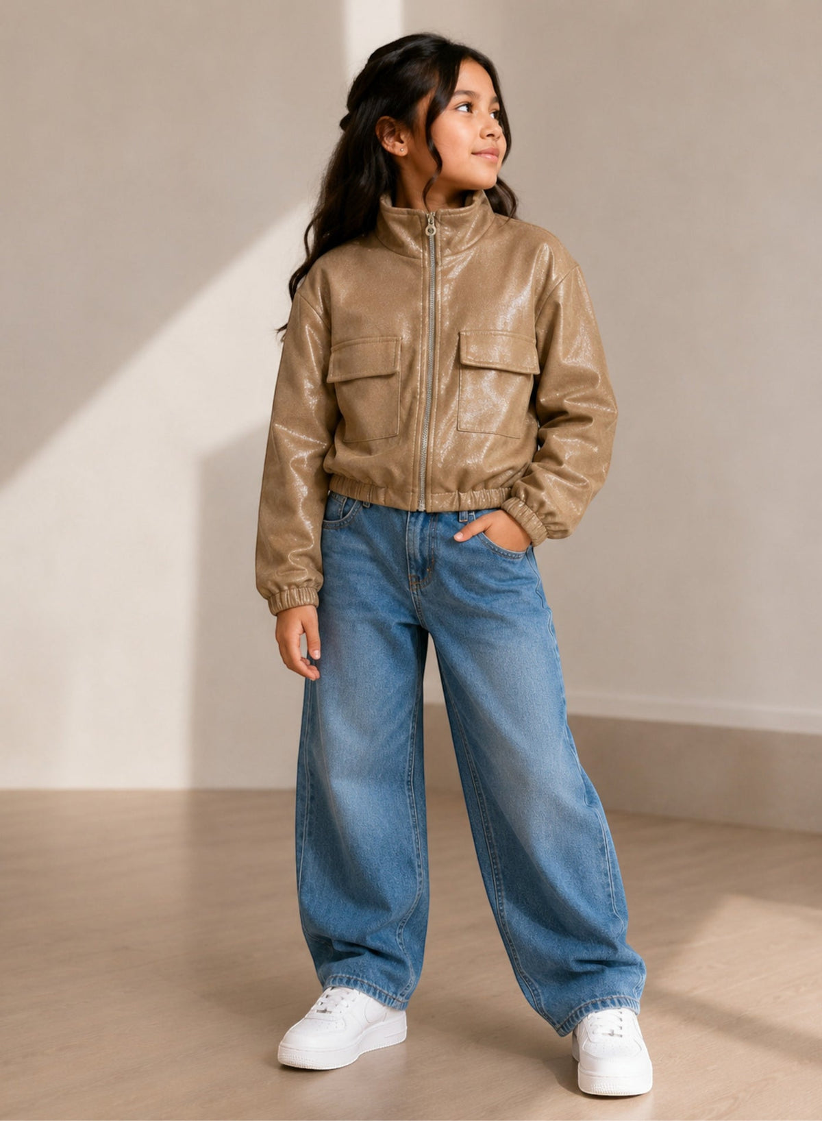 Girls Bomber Jacket