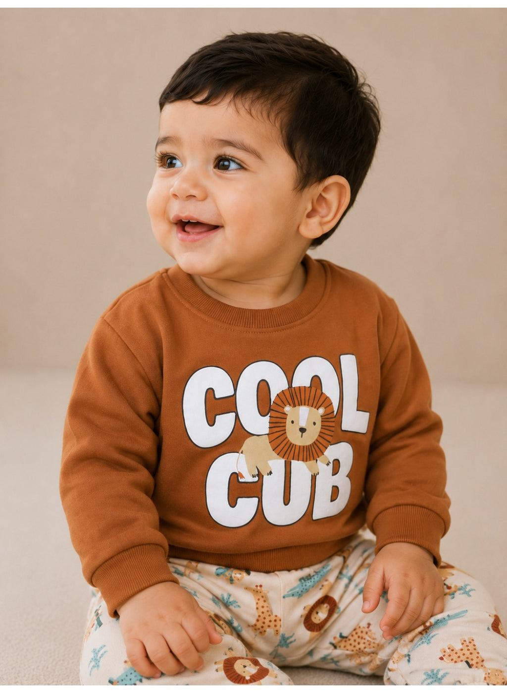 Boys 2-Piece Graphic Sweatshirt & Printed Jogger Pants Set