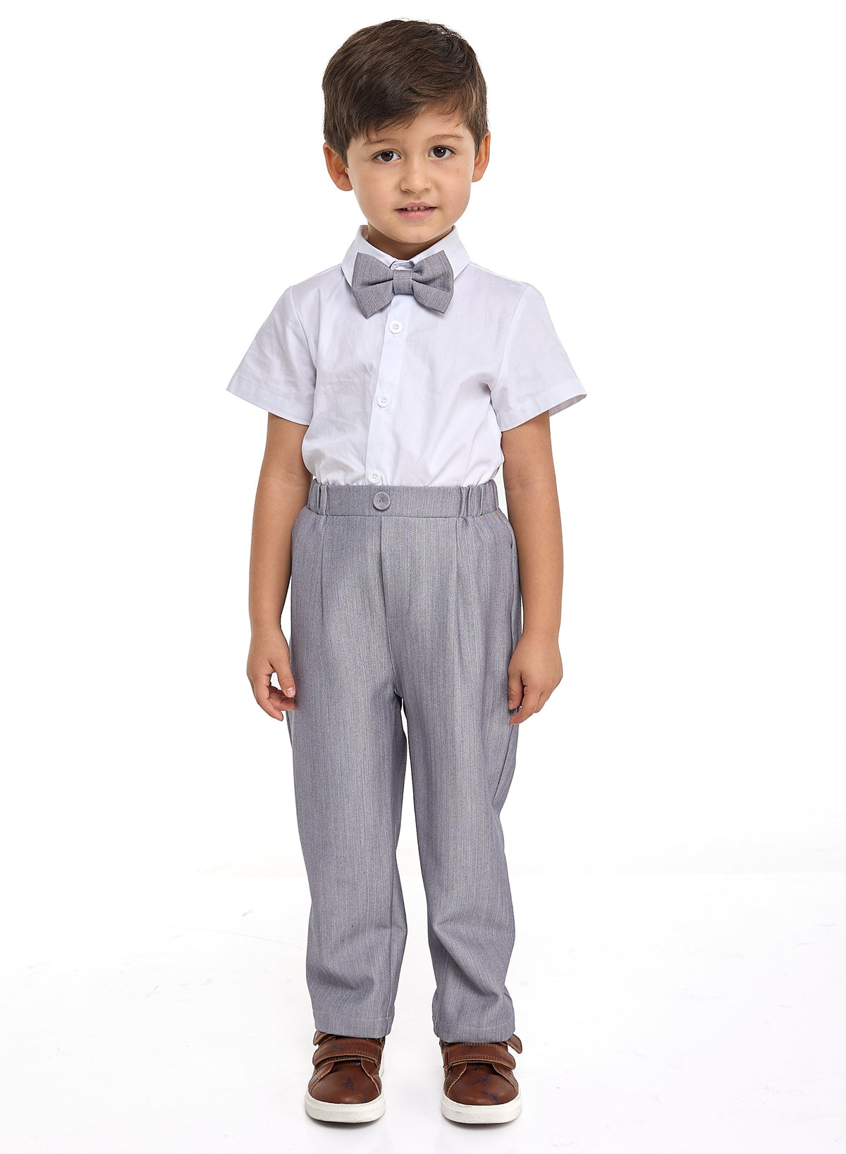 Waistcoat Shirt Pants Set