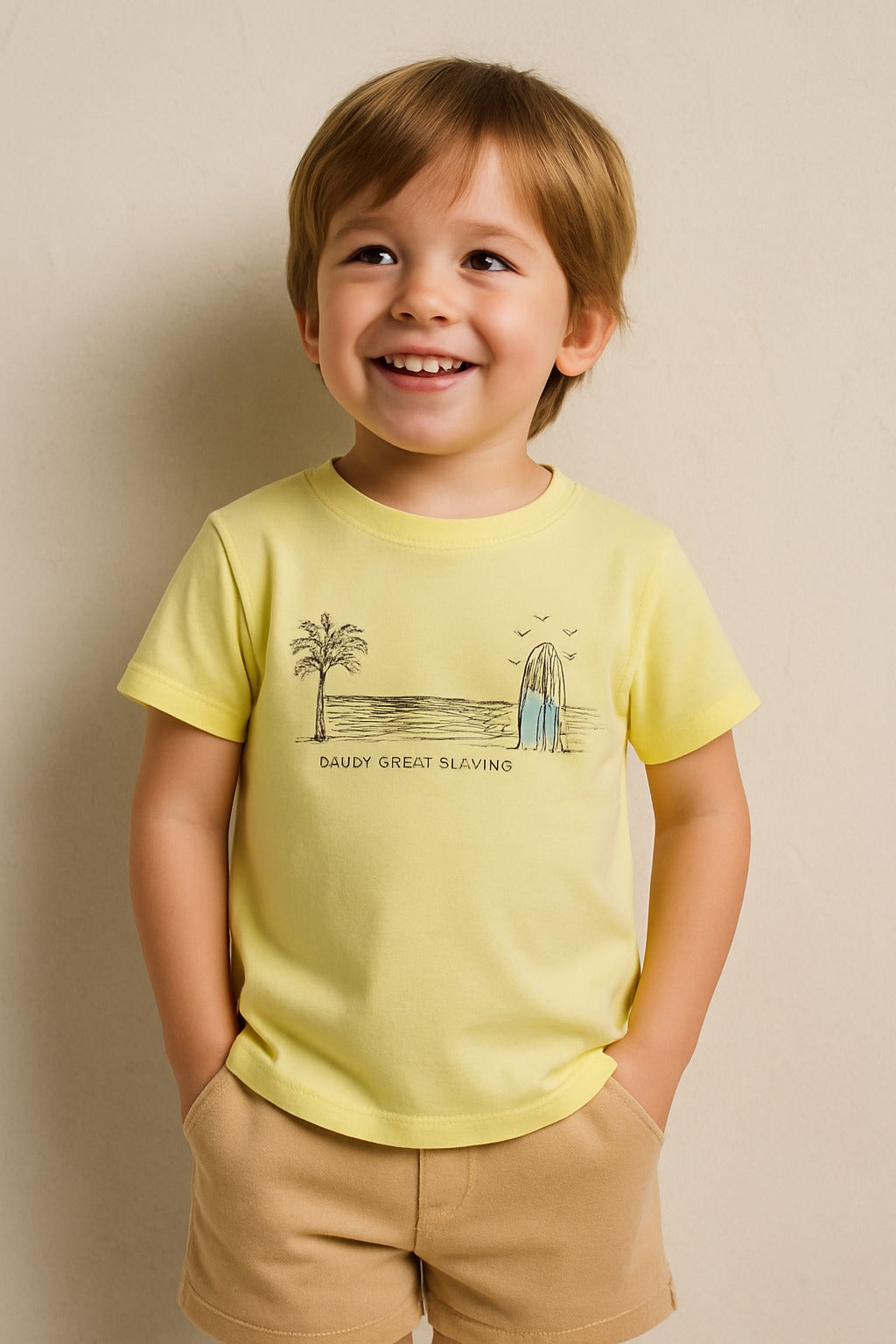 Dirkje Boys Set - Short Sleeve Shirt & Shorts