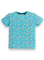 Victor And Jane - All-Over Printed T-Shirt And Shorts Pyjama Set