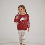 Girls 2Pc Print Leggings Set