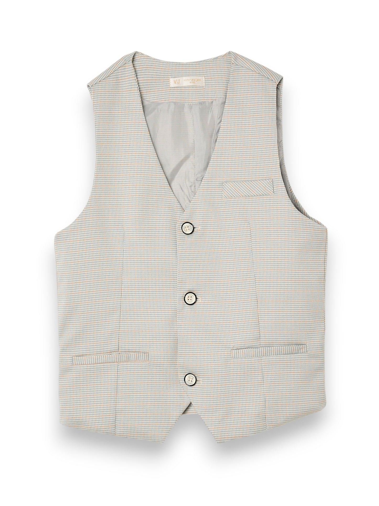 Neutral Waistcoat, Shirt, Shorts & Bow Tie Set