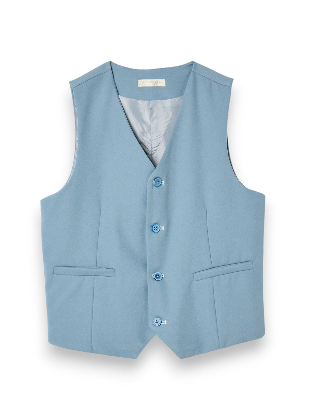 Boys 4 Pc Set Waistcoat, Shirt, Shorts & Bow Tie Set